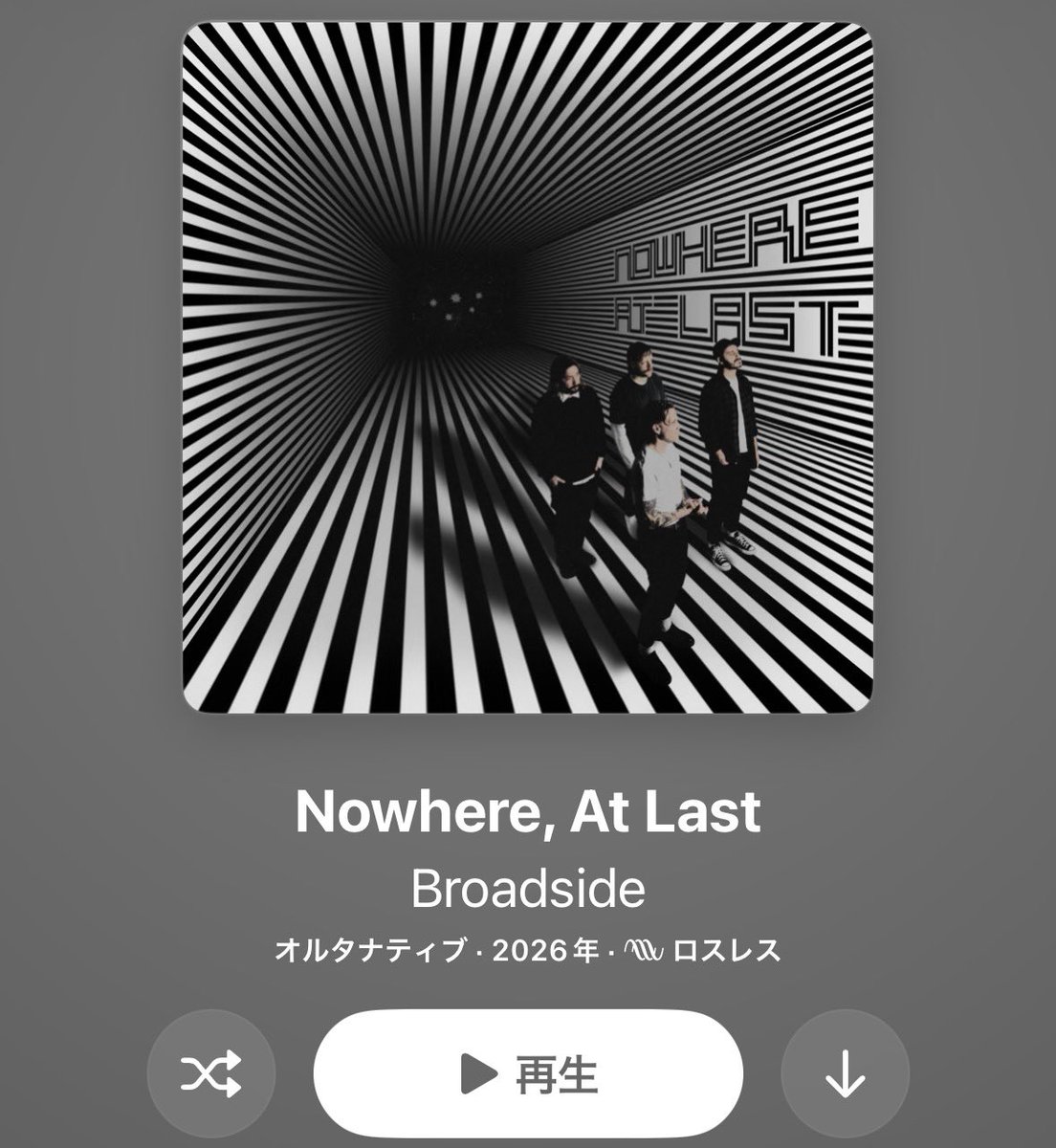 Sakiika_vv's tweet photo. Broadsideの新アルバム優勝しすぎてる
12曲 38分ずっと幸せだった
エモくてEDM要素あるポップロック好きな人には堪らん https://t.co/qGXvr7KHOR