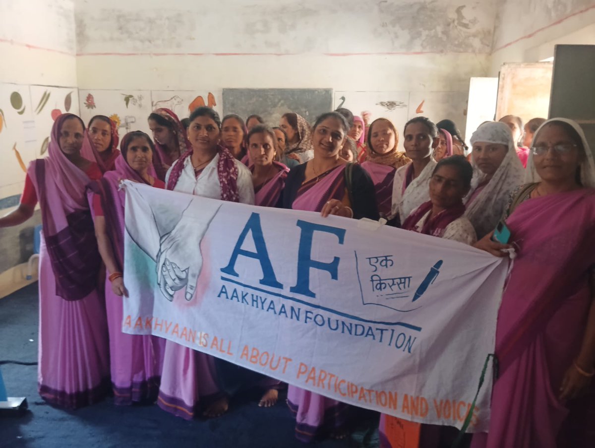 F8532Aakhyaan's tweet image. Aakhyaan Foundation conducted a meaningful session with frontline health workers on understanding the emotional needs of the elderly.

#AakhyaanFoundation #ElderlyCare #FrontlineWorkers #Empathy #CommunityCare #SocialEmotionalSupport