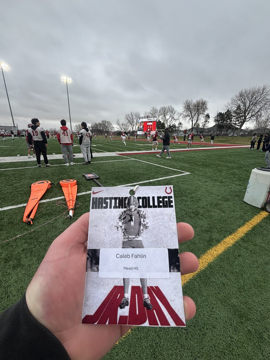CalebFahlin's tweet photo. Had a great junior day @HCBroncoFB!
Loved meeting the Coaches. Thank you @Bauer_Coach for the invite. 
@BrandonHuffman @PrepRedzoneCO https://t.co/0n07tUunCL