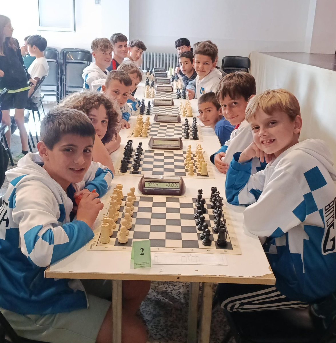escacsgerunda's tweet photo. 🏆 #MiniCopa | Equips

Ho heu fet molt bé!
Campions de la MiniCopa i tercers de la general.
Millor equip en 3 de les 4 categories!

#EscacsGerunda @escacs_cat @gpicompa #Escacs @levallem @WolfgangGernjak 
@viader_jor16401 https://t.co/wQ4PSP9oBX
