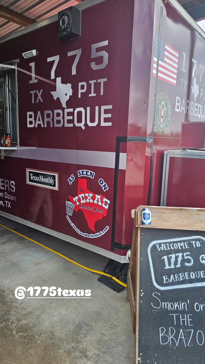Philip_Felt's tweet photo. @1775Bbq  thank you for great Texas BBQ today https://t.co/qz55omovcm