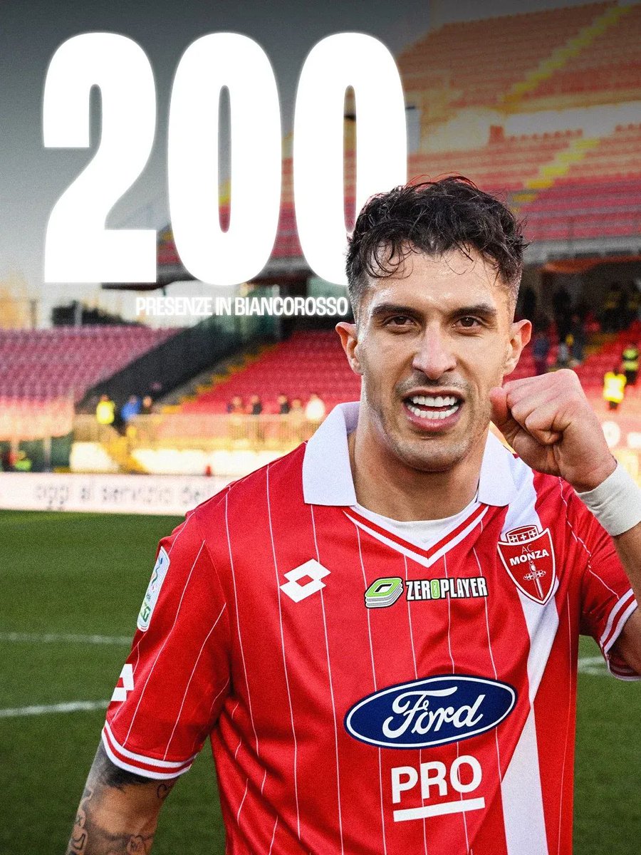 ACMonza's tweet photo. 2๏ธโฃ0๏ธโฃ0๏ธโฃ volte Dany Mota in ๐คโค๏ธ๐ #ACMonza #Mota #200Caps https://t.co/qaHs8D2TNX