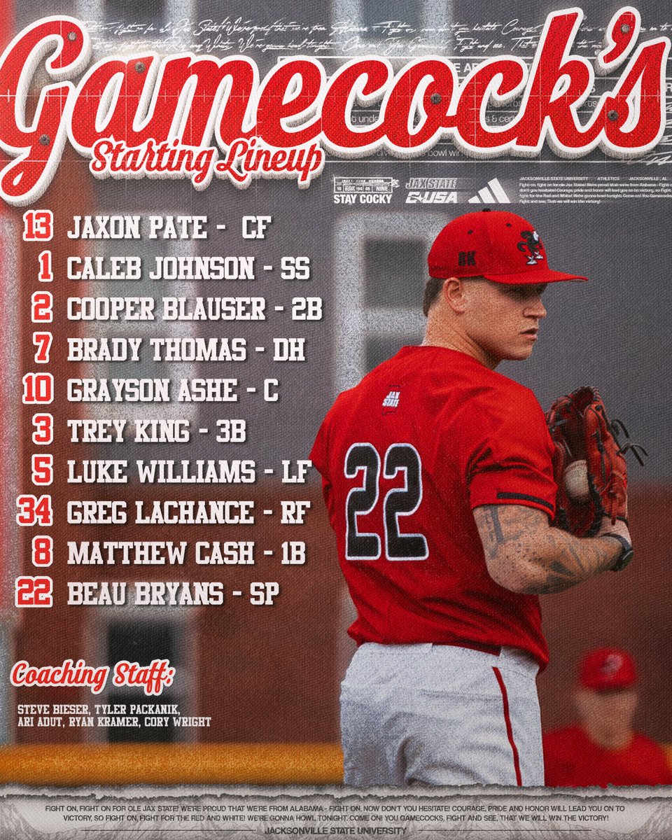 Nothing better than Saturday afternoon baseball

#StayCocky🐔 | #FearTheBeak👌