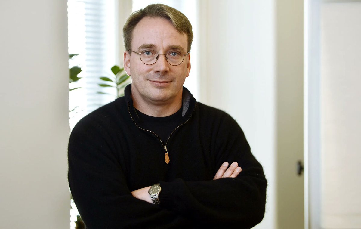 Linus Torvalds created Linux at 21 without Claude or any other AI.

- He didn't have a co-founder. 
- No VC funding. No office. 
- No team.  
- Just a personal project 

he posted to a mailing list: 
"I'm doing a free OS."  

33 years later, 

it runs 97% of the world's servers,