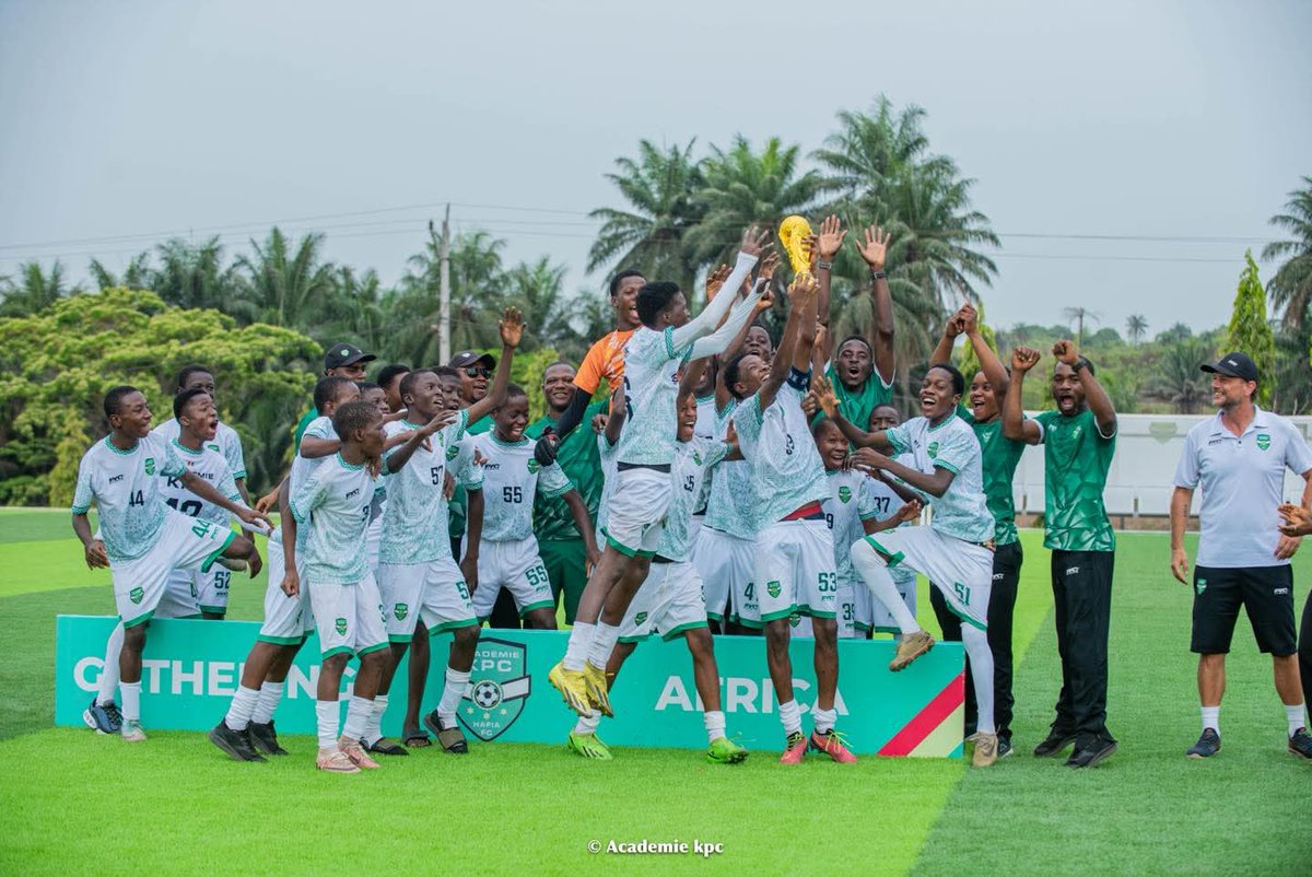 th_guillou's tweet image. #GatheringAfrica2026 La deuxième proposition de l'Académie KPC remporte cette 3ème édition qui ressemblait des académies guinéennes issues des différentes régions du pays #Football #Formation #AKPC #Guinée #Gathering