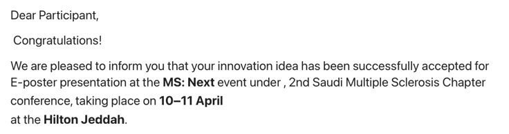 Q2Mass's tweet image. الحمدلله ✨
فخورة ولله الحمد لوصولنا للترشيحات النهائية في @msnextsaudi مع فريقي غيداء الطويرقي و فراس آل حسن تحت إشراف دكتورتنا الفاضلة @wejdan_Masoudi 😍✨
الف مبروك للفائزين وان شاءالله فرص أجمل لنا وللبقية في المستقبل 💕