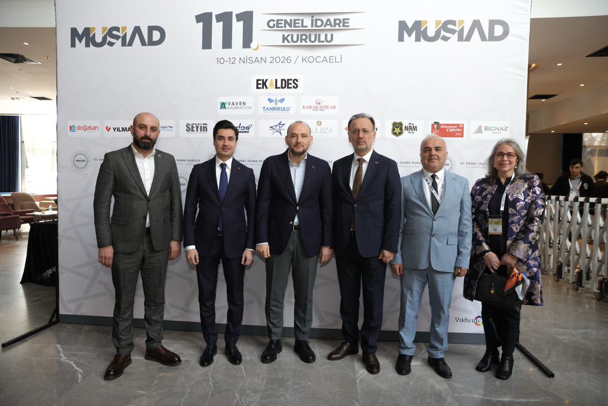 MÜSİAD 111. Genel İdare Kurulumuzu; Genel Başkanımız Sn.Burhan Özdemir(<a href="/BurhanOzdemirTR/">Burhan Özdemir</a> ),Şube Başkanlarımız, Sektör Kurulu Başkanlarımız ve kıymetli üyelerimizin yoğun katılımıyla başarıyla tamamladık.

MUSIAD güçlü teşkilat yapısı ve üretim odaklı vizyonu ile ülkemizin ekonomik
