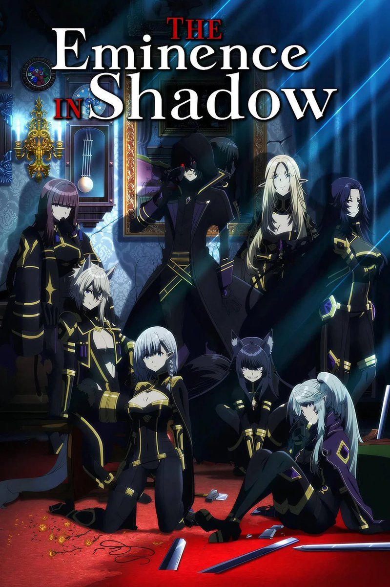 🎬 The Eminence in Shadow (2022) 

what starts as one guy’s delusional power fantasy somehow snowballs into an actual secret war.( My personal Fav)
#PopcornPicksAnime #Anime #Isekai #TheEminenceInShadow