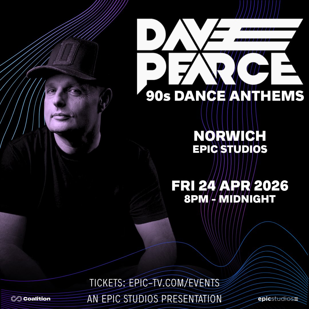 dj_davepearce's tweet image. 2 weeks to go Norwich Epic Studios  #norwich