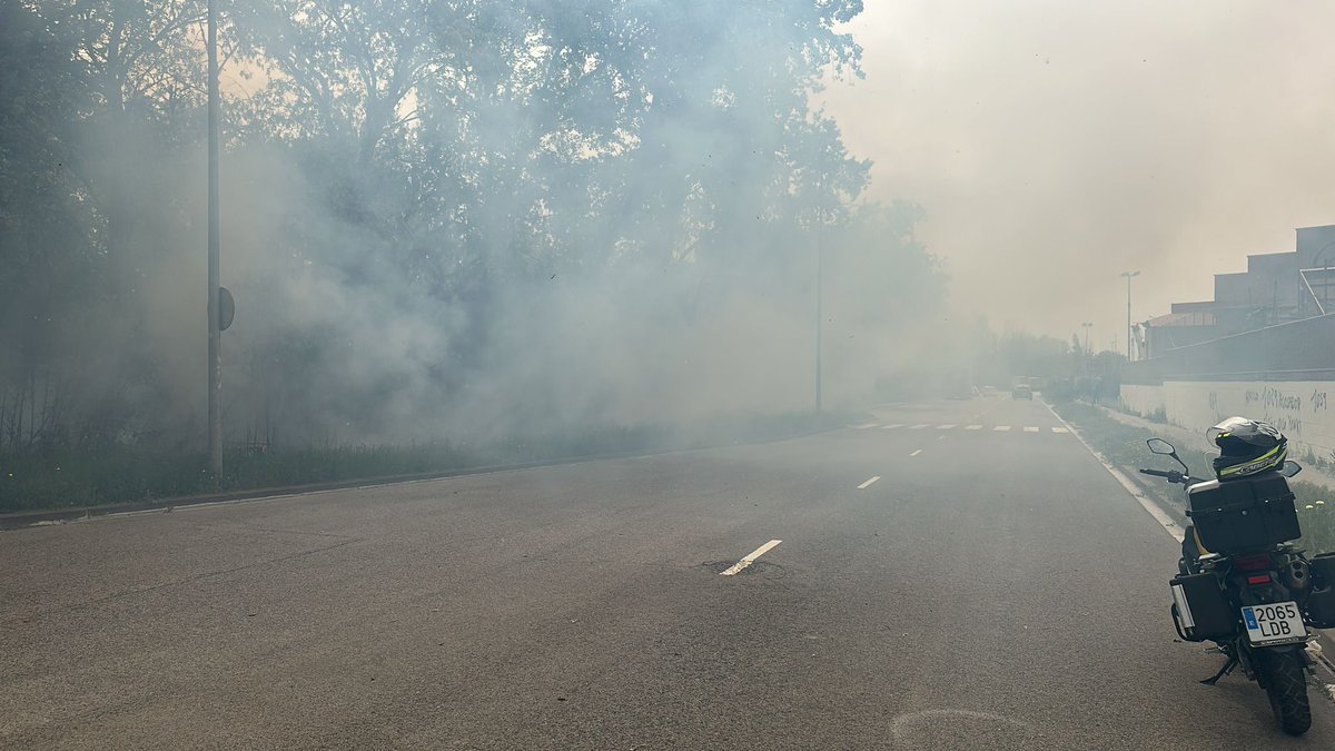 ADF128's tweet photo. Aquest migdia intervenim en un incendi de borrissol al Clot de Moja, al terme municipal de @VilafrancaAj, intervenim juntament amb la ADF de Sant Jaume dels Domenys i @federacioADF_PG i  @bomberscat 

@sfadfcat 
@AjOlerdola 
#ADFcat https://t.co/C9rysg4Hl3