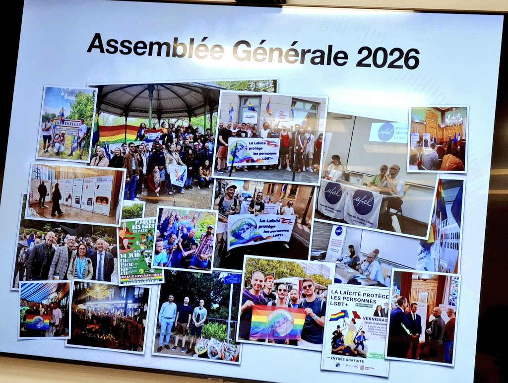 GatiponMatthieu's tweet image. 🫱🏾‍🫲🏼🇫🇷🏳️‍🌈✨️Depuis plusieurs mois, j’assure le porte-parolat de @FiertesC et je mesure chaque jour l’engagement de ses militants.

Heureux d’avoir retrouvé l’équipe en AG pour faire le bilan 2025 📊et lancer de beaux projets🚀

Rejoignez-nous ! 
#Engagement #Laïcité #LGBT