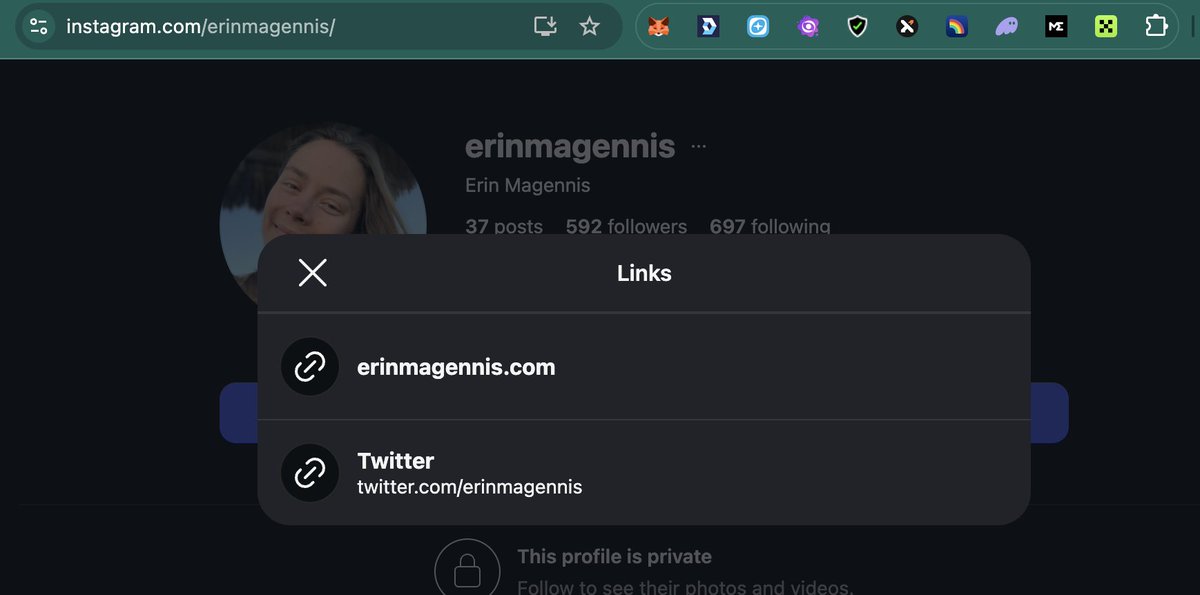 ShaunTNFT4495's tweet photo. This isn't larp btw, one of the RARE coins where the dev is doxxed! Check her socials some of them have the CA on it as well plus dev is active on TG @erinmagennis 

She also said on TG she can do spaces idk when but maybe soon.

Join $purse TG here:

https://t.co/88voMreMgx https://t.co/gw2tgALLOG
