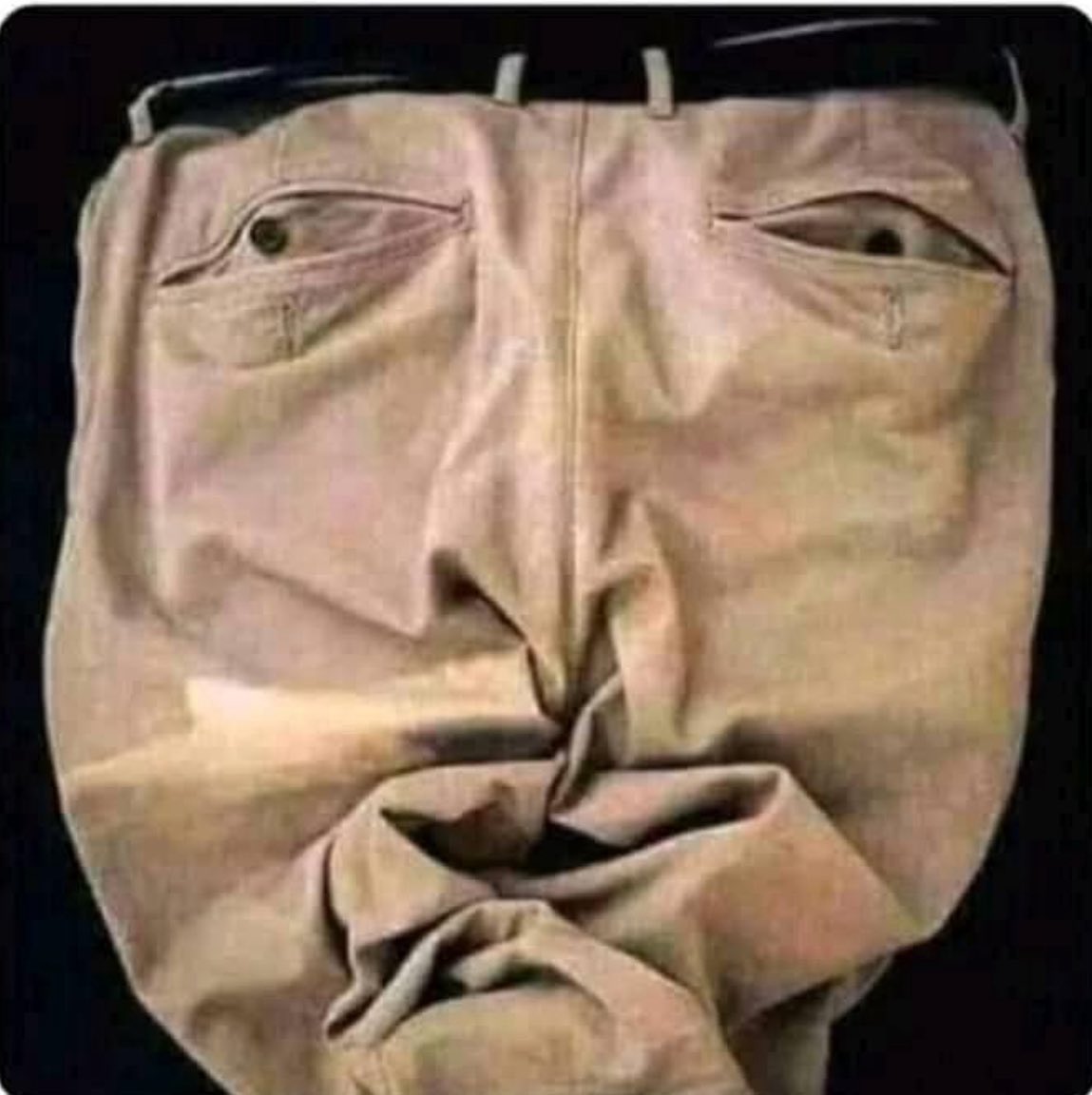 When you are broke, even your pair of trousers looks at you in utter disgust