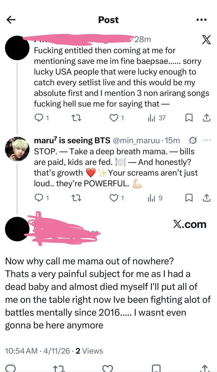 maru⁷ is seeing BTS tweet media