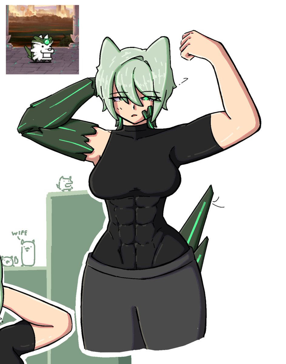 FatalVol's tweet photo. Relic Doge Gijinka Draws

#TheBattleCats #battlecats https://t.co/bAqdhZ9WXO
