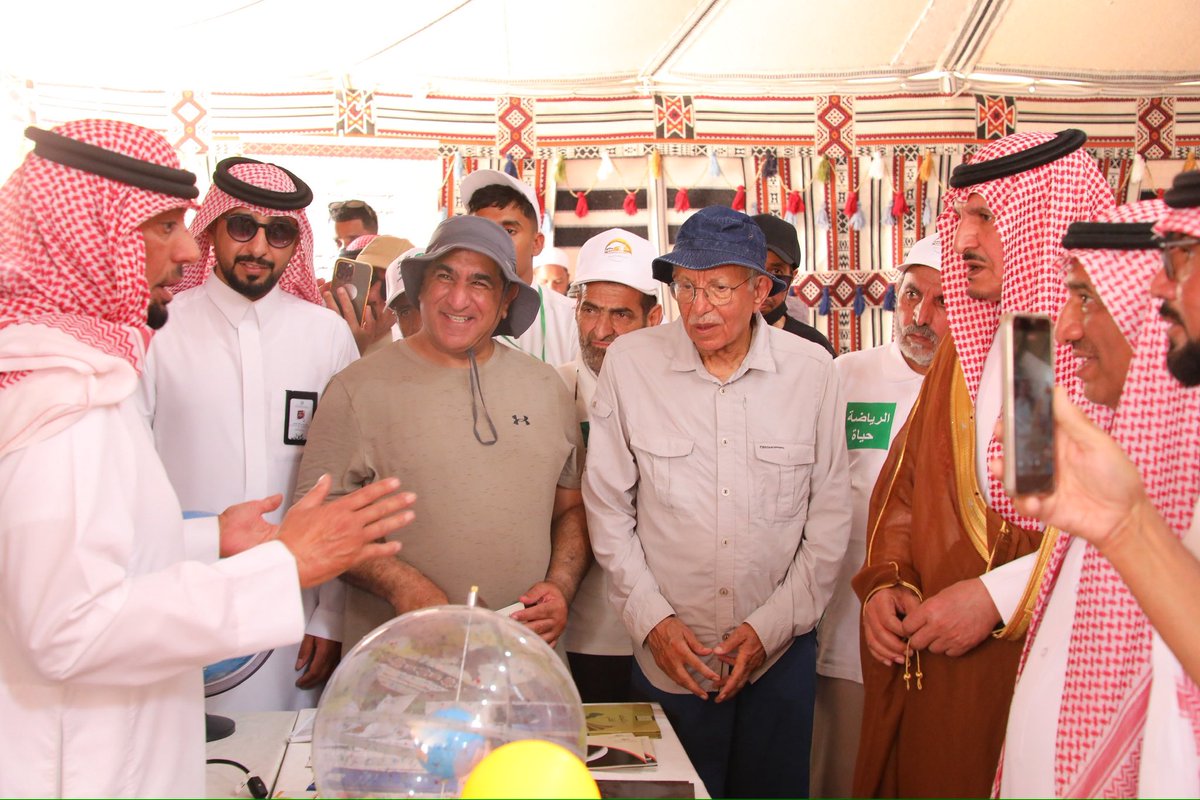 hotah_events's tweet photo. جولة في المعرض المصاحب لحفل تدشين #مسار_حوطة_سدير للهايكنق في منتزه الامالح البري بحوطة سدير https://t.co/nBeAhG6OrG