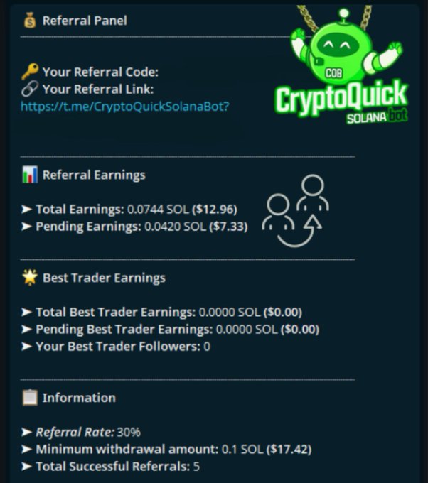 CryptoQuickBot tweet media
