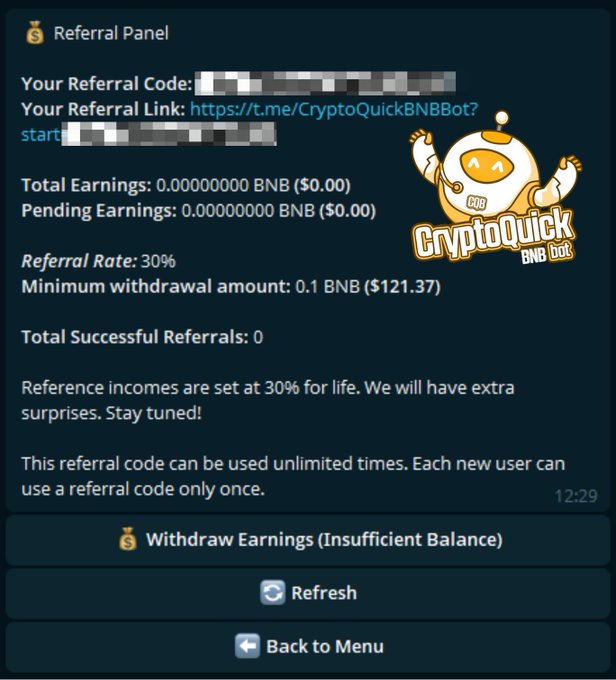 CryptoQuickBot tweet media