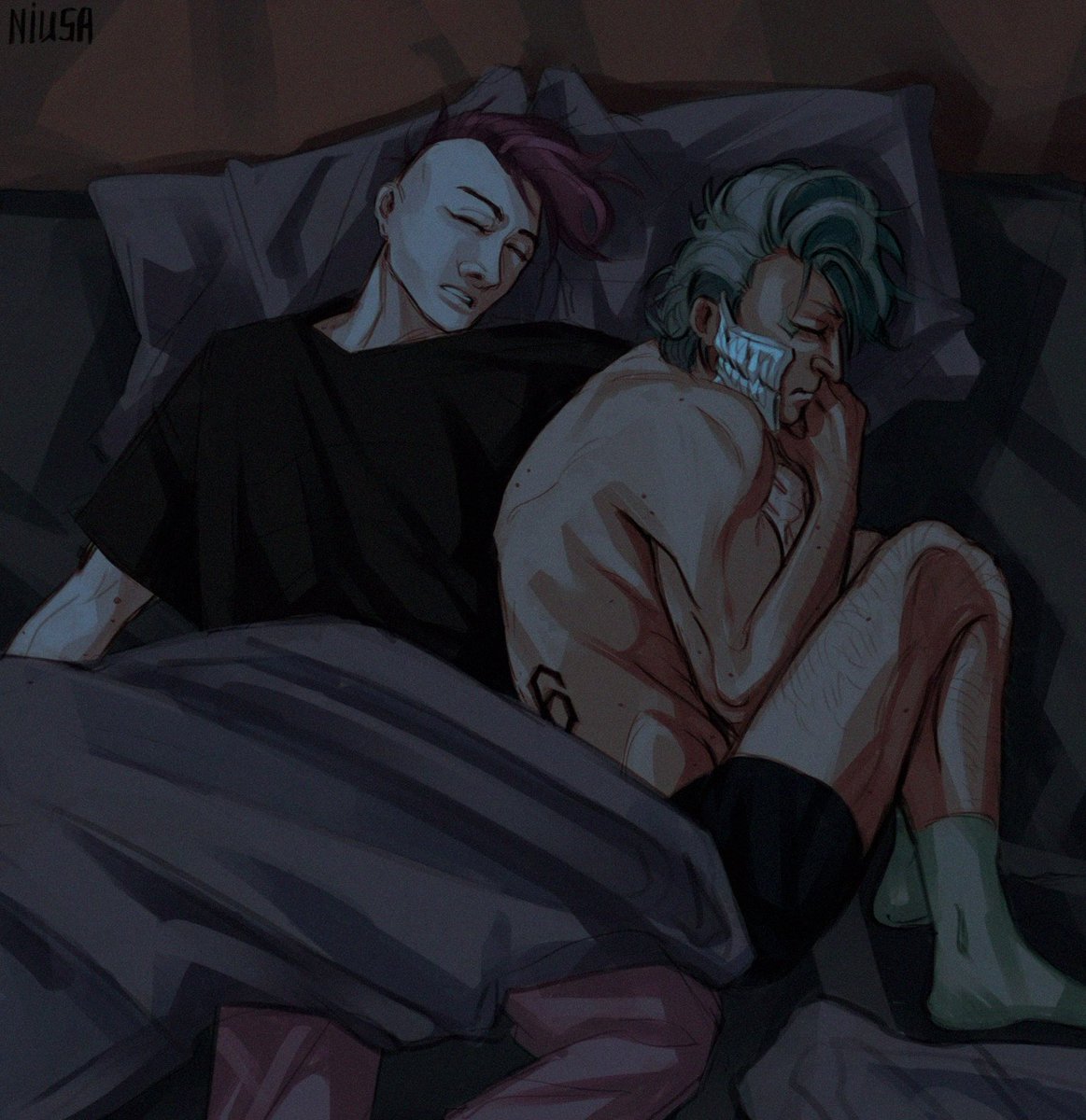 Quite time #bleach #grimmjow #bazzb #украрт