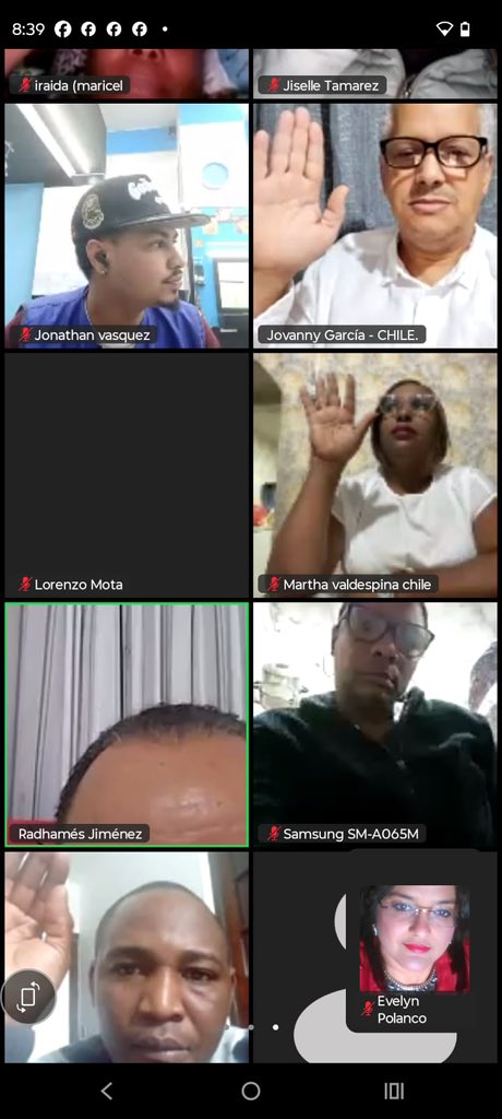 Desde Chile llega Martha Valdepina, ex presidenta del PLD, con todo su equipo para fortalecer Fuerza del Pueblo. ¡Un gran paso para nuestra organización! 

#FuerzaDelPueblo #FPCrece #SeguimosCreciendo <a href="/Bartolo21107878/">Ing.Santana Bartolo</a> <a href="/SecretariadeUl1/">Secretaria del Dominicano en el Exterior</a> <a href="/radhamesjimenez/">Radhames Jimenez</a> <a href="/wallynet3/">Wellington Ramirez</a> <a href="/AlexandraDip/">Alexandra Diputada</a>