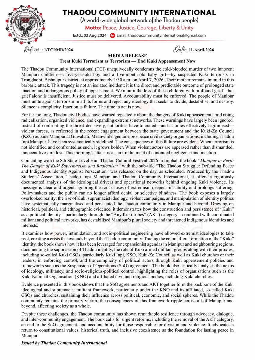 James Thadou tweet media