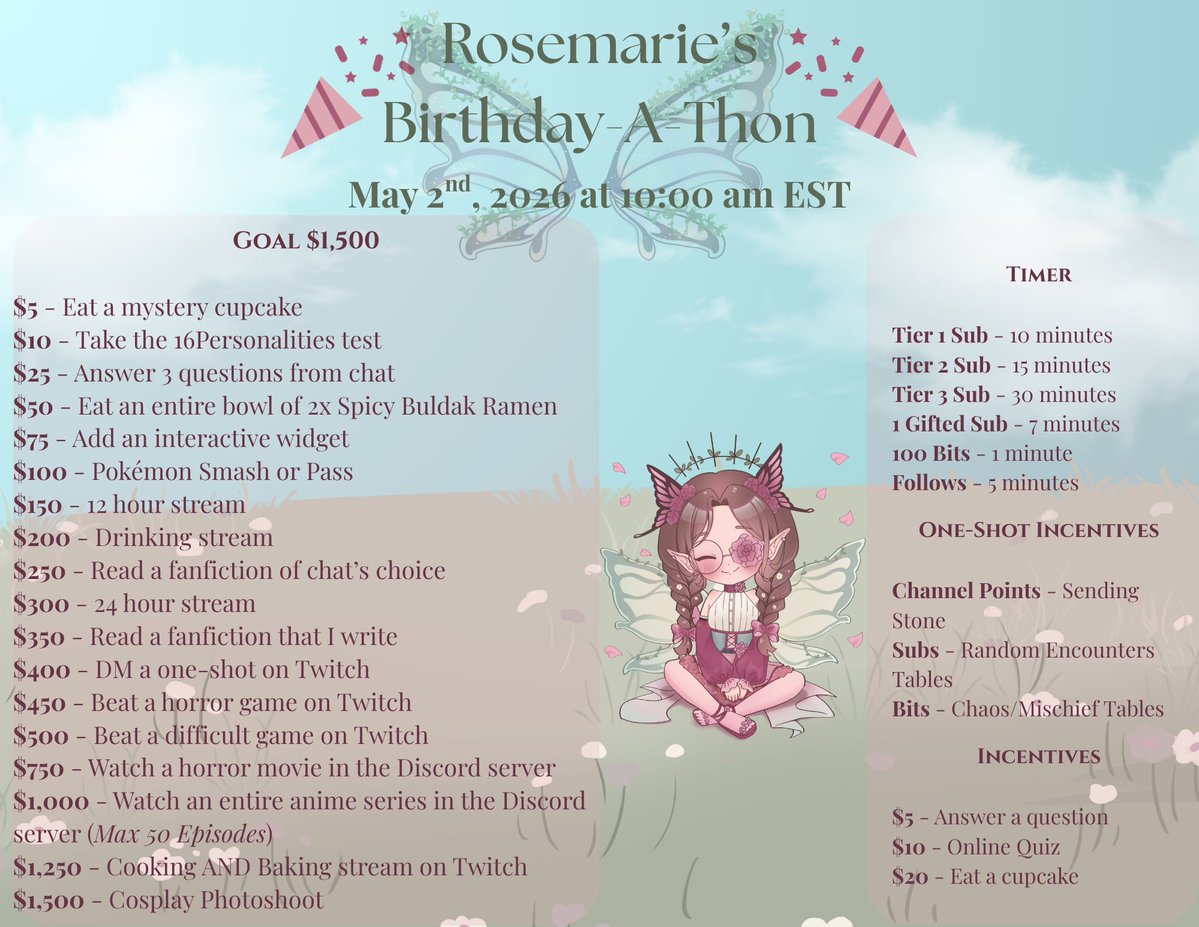 Rosemarie 🌹🧚‍♀️ | ENVTuber tweet media