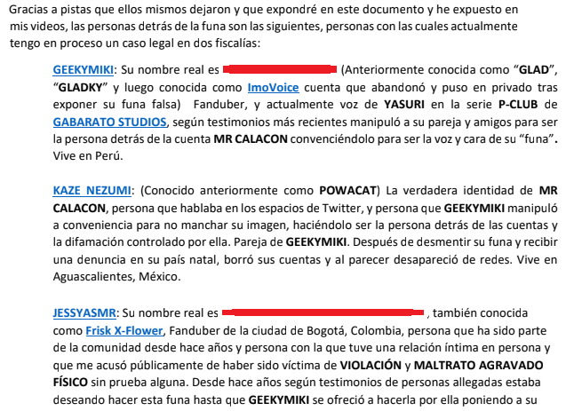 BelyKoteiVRC's tweet photo. Quiera verlo o no, es DOXXEO. Reitero, en que él mismo dio sus nombres, dicho por él mismo, en ningún momento alega que lo hizo Miki y por eso lo tuvo que hacer público. En cambio a Miki la Doxxeo de a gratis y afectó incluso a su familia. Encima me bloquea XD Totalmente nefasto. https://t.co/cMX9GFGzHV