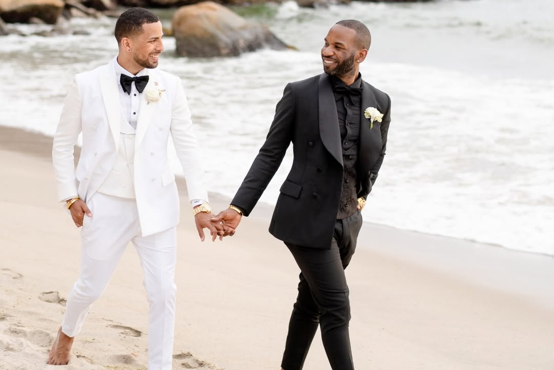Allafricanlgbtq's tweet image. Five years of adventures on another level. You show up constantly, love unconditionally and prove day in and day out that you are my Soul Mate. My Heart is So Full. Happy Anniversary @denni_dende
@lilrone
Congratulations &amp;amp; Happy Anniversary to you both
#happyanniversary
#lovewins