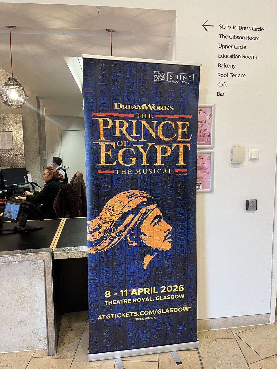 Last show for the wonderful cast of The Prince of Egypt. So proud of my boy!