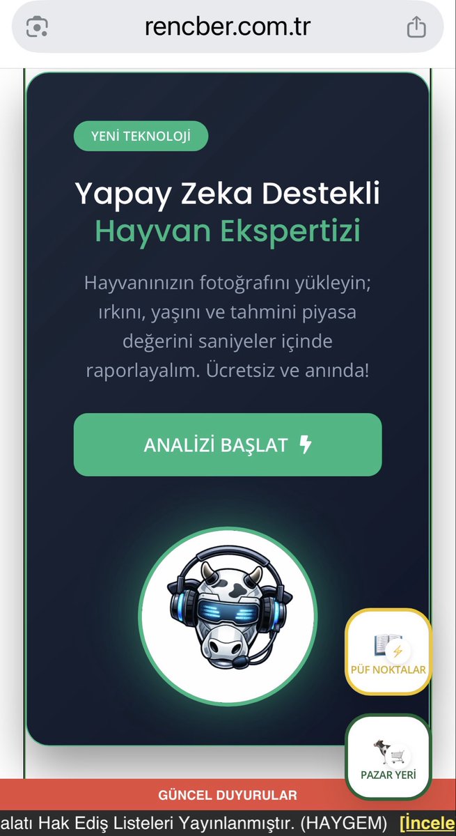 HayvanPazarim's tweet photo. https://t.co/H1d49Mo9TK 
Ziyaret edebilirsiniz… https://t.co/rwVZHTzfuU
