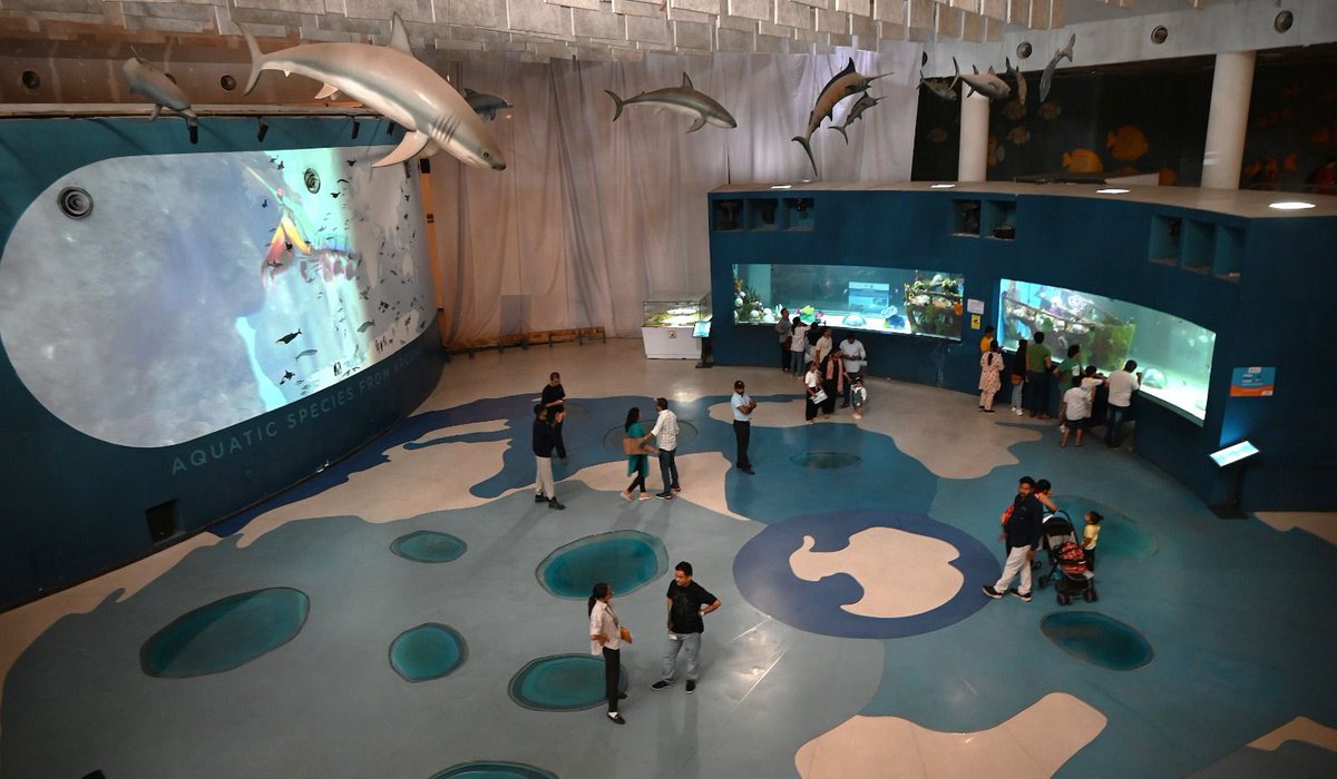 GujScienceCity's tweet image. વિજ્ઞાનને નજીકથી અનુભવવાનો અનોખો અવસર – ગુજરાત સાયન્સ સિટીમાં મુલાકાતીઓનો ઉમળકો! 
જ્ઞાન, મનોરંજન અને નવી શોધોની સફર અહીં દરેક પળને યાદગાર બનાવી દે છે.
તમારા પરિવાર અને મિત્રો સાથે આવો અને વિજ્ઞાનની આ અદ્ભુત દુનિયામાં ડૂબી જાઓ! 
#GujaratScienceCity #ScienceForAll #ExploreScience