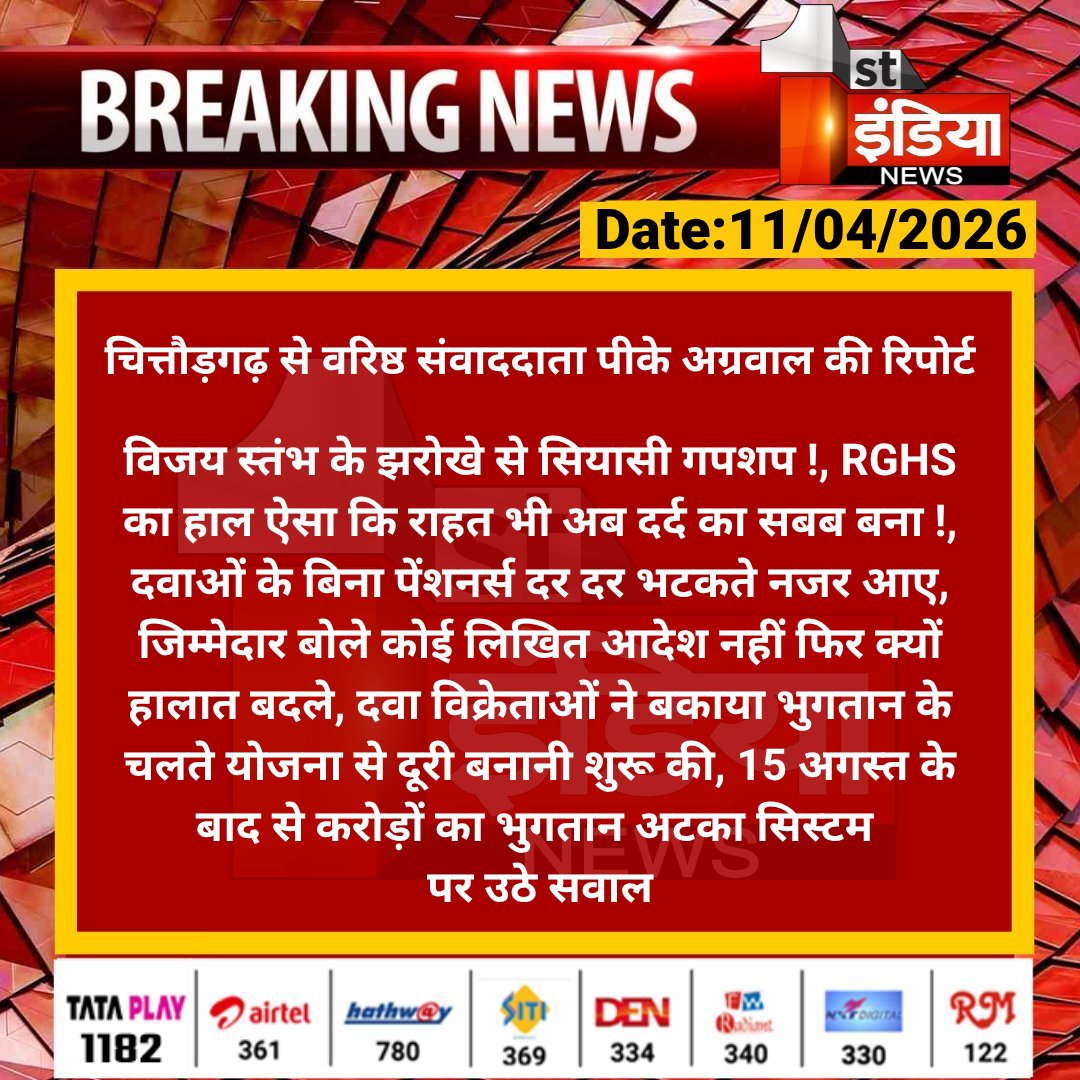 First India News tweet media