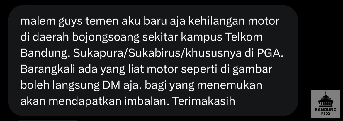 BaseBDG's tweet photo. Nu tadi salah kampus euy, tolong dibantu ya guys.. https://t.co/D6woYPVdlb