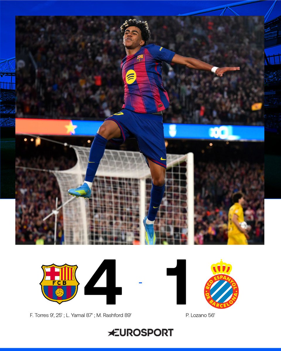 🤔 Mal embarqué en Ligue des Champions, le Barça peut-il encore louper le titre en Liga ?

▶️ bit.ly/4tGIl1p