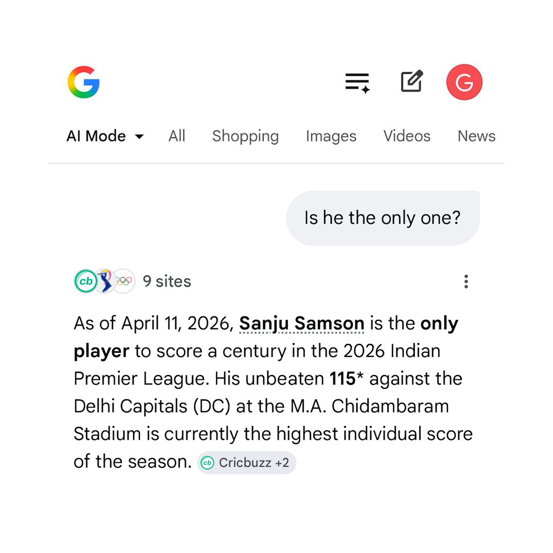 Google India tweet media