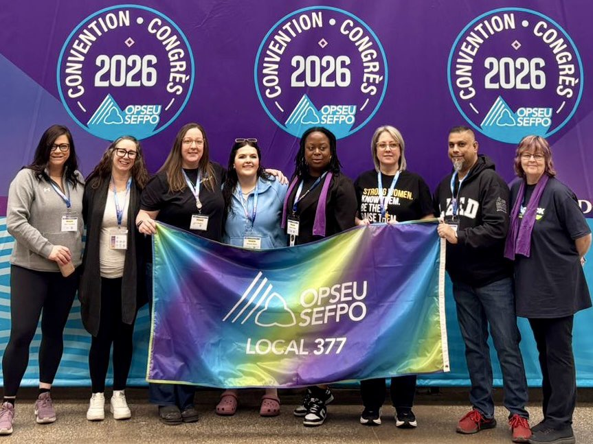 OPSEU/SEFPO LOCAL 377 tweet media