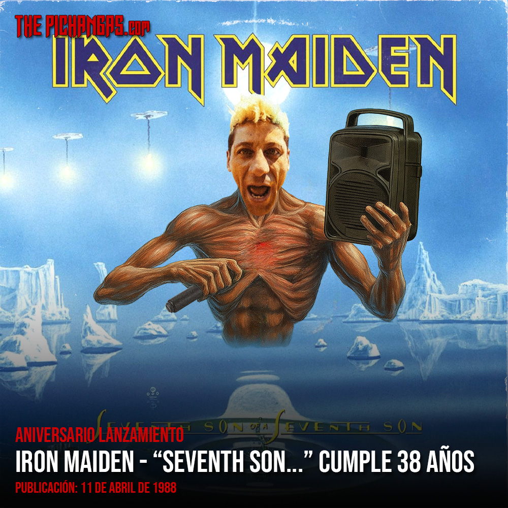 "Seventh Son of a Seventh Son", el séptimo álbum de estudio de IRON MAIDEN, cumple hoy 38 años