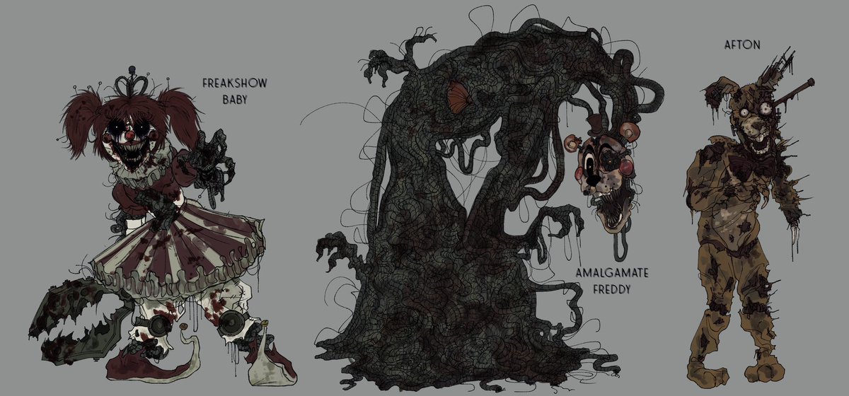 bonfilmsyt's tweet image. these stupid overdesigned freaks that I love
#fnaf #fnaf6