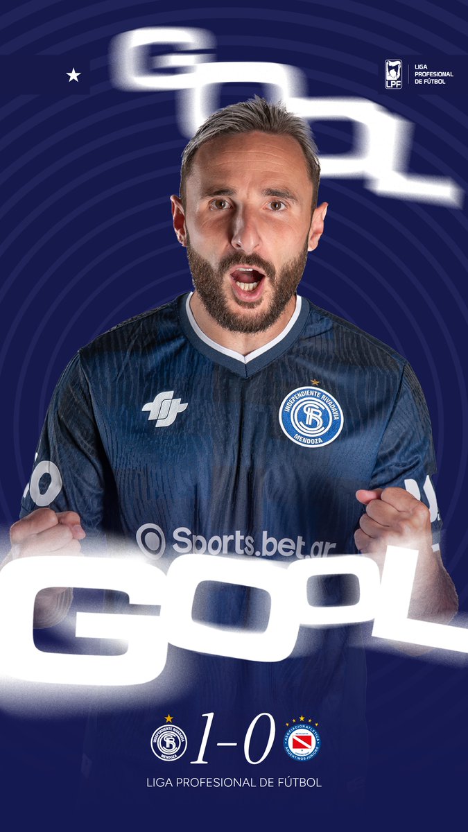 💥⚽ ¡GOOOOOOOOOOOOOOOOOOOOOOOOOL DE LA LEPRA!

🕒8´PT |🔥J. Elordi
Independiente Rivadavia  1 - 0 Argentinos Jrs. 

¡VAMOS LEPRA!

#ElÚnicoCampeónDeCuyo #TorneoMercadoLibre