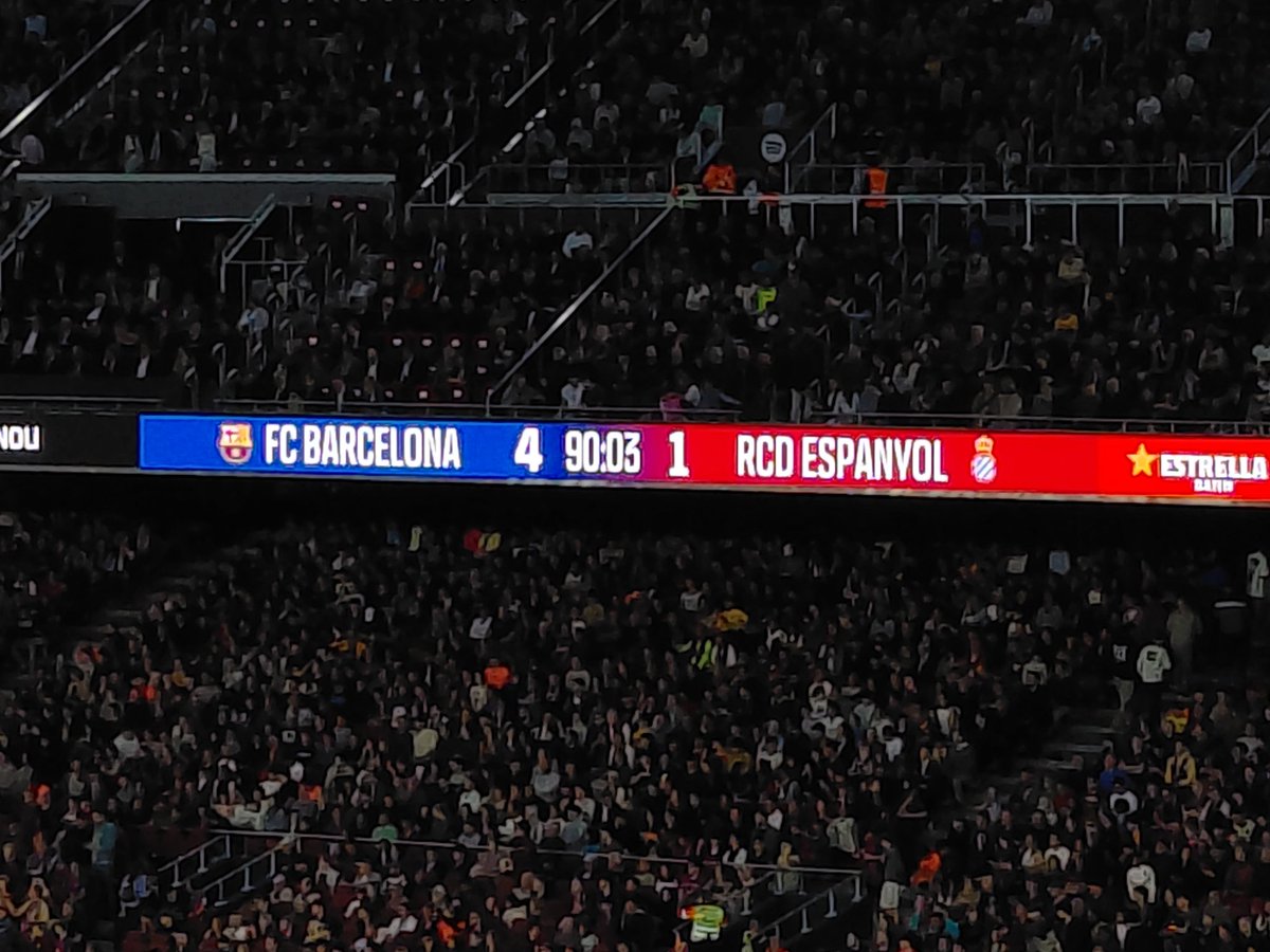 El resultat <a href="/FCBarcelona_cat/">FC Barcelona</a> !!!