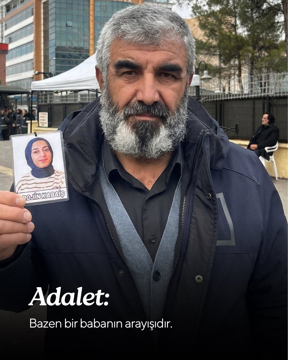 Adalet, kökeni itibariyle denge demek. Bu yüzden simgesi terazidir. 

Adaletin anlamlarından biri de herkesin hakkını gözetmektir. Rojin’in babası hâlâ adalet arıyor.