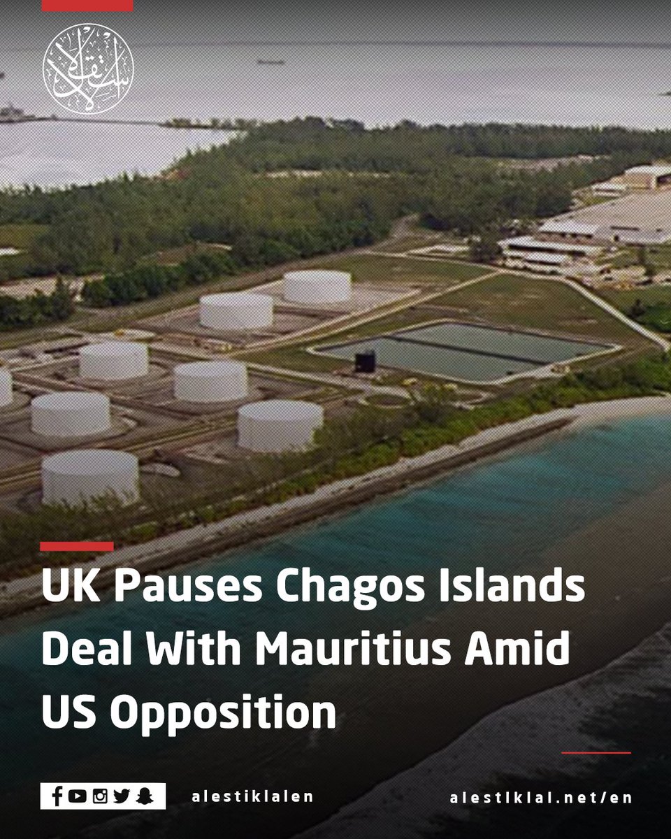 alestiklalen's tweet image. London pauses plan to return islands to Mauritius amid US opposition.

#UK #Mauritius