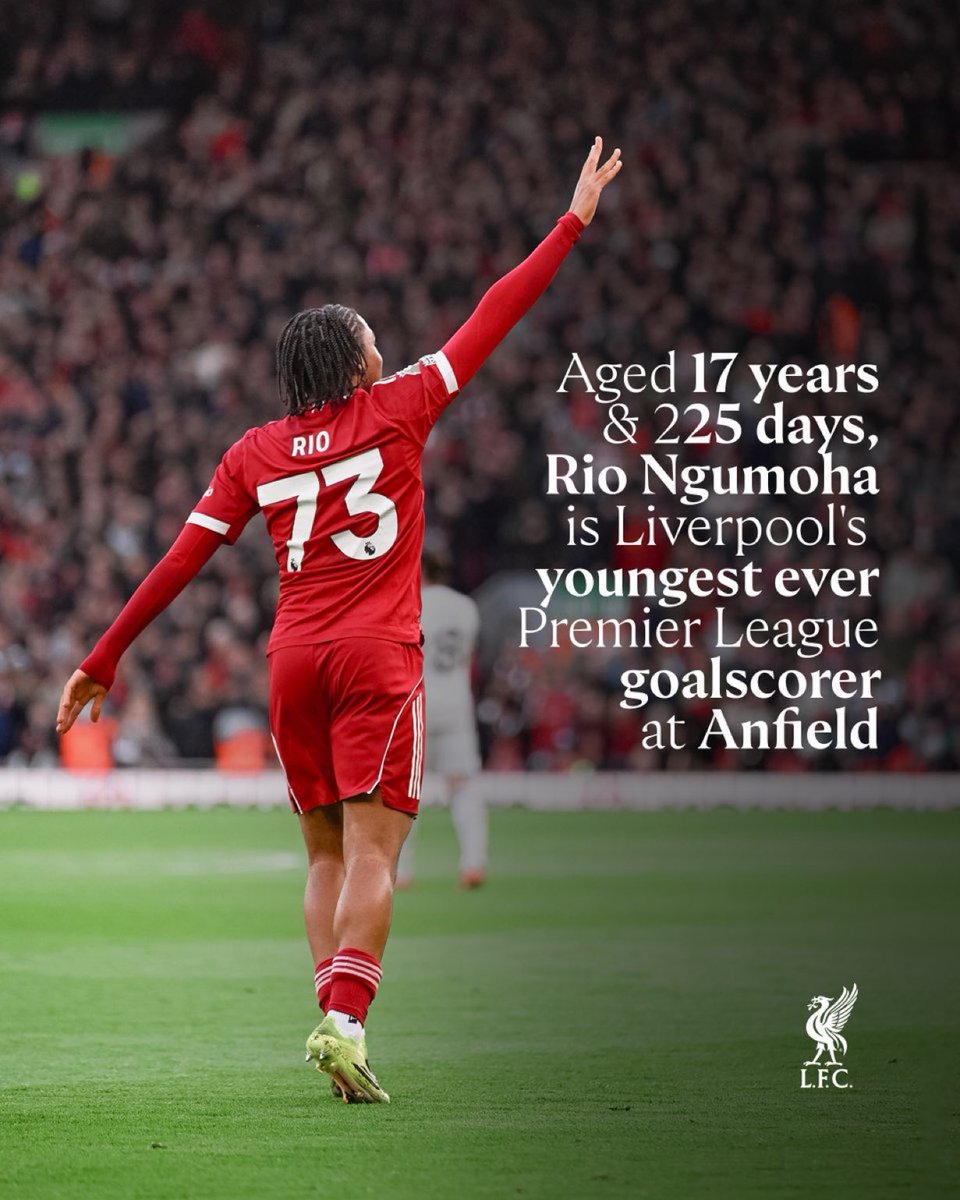 LFCUSA's tweet photo. Congrats, Rio! 👏🔴 https://t.co/GYQc49P71W