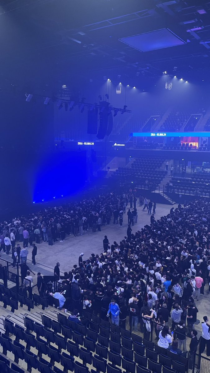 L’adidas arena de la fève c’était il ya deux ans aujourd’hui !!!