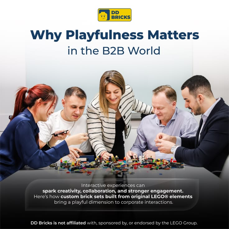 ddbricksltd's tweet image. Playfulness wins in B2B 🧱

In 2026, experiential gifts + hyper-personalization + desk real estate beat boring swag every time.

Playfulness isn’t childish, it’s smart business.

#ExperientialGifts #HyperPersonalization #PlayfulnessInB2B #CorporateGifting #DeskRealEstate