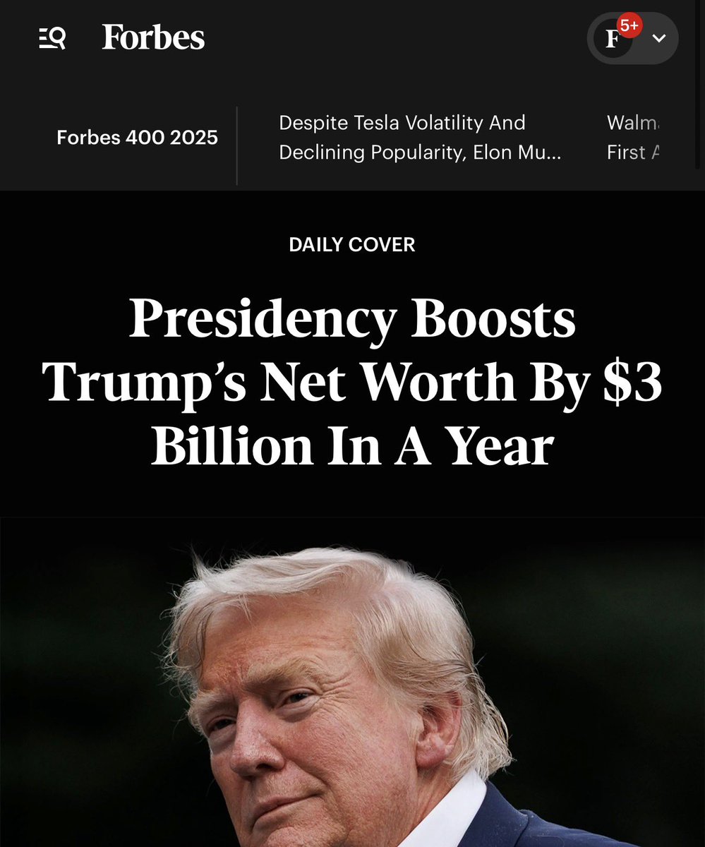 <a href="/EricLDaugh/">Eric Daugherty</a> No one cares that he is not taking a salary because we all know that he has raped and pillaged the presidency for every penny in every other way.