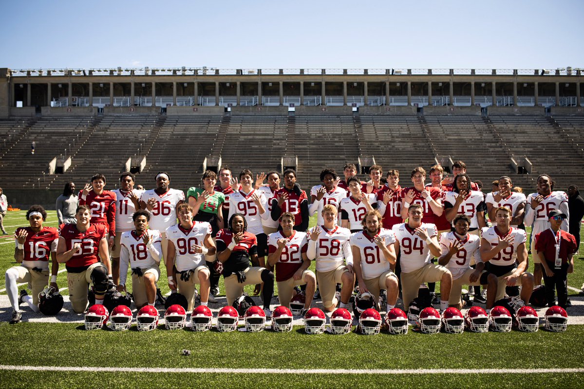 Harvard Football tweet media
