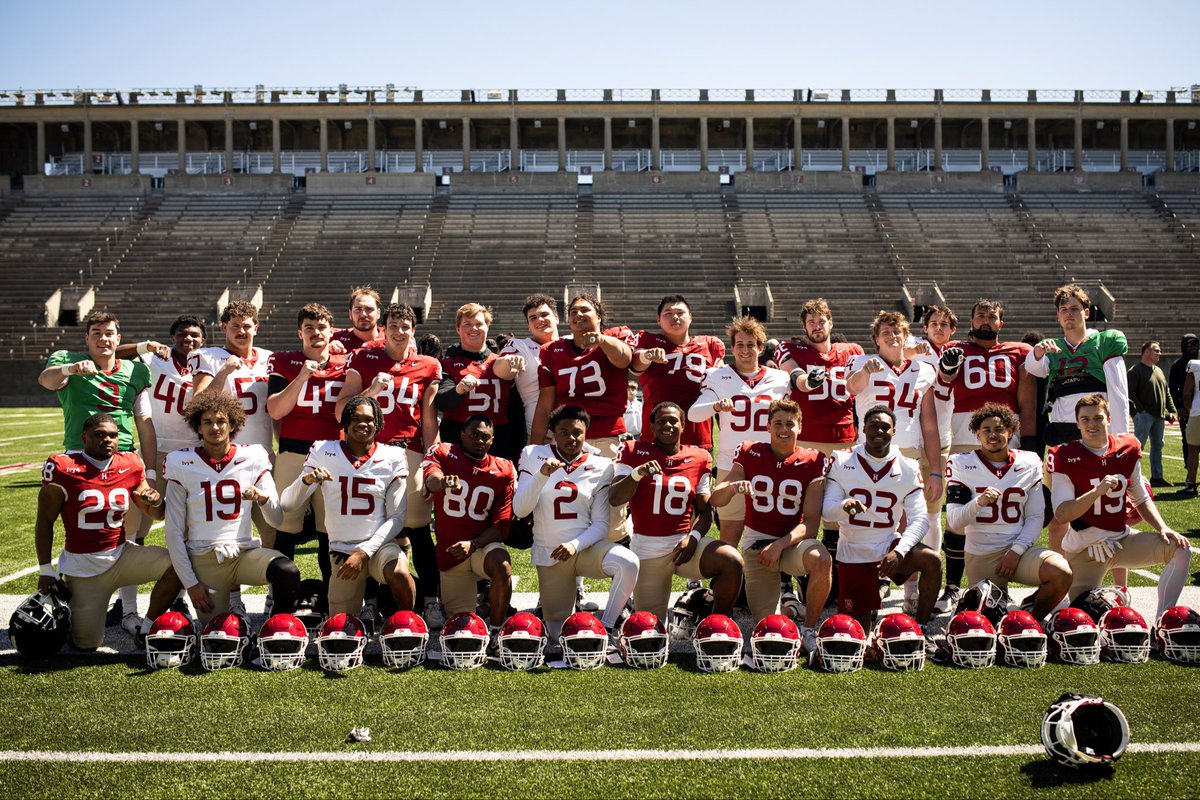 Harvard Football tweet media