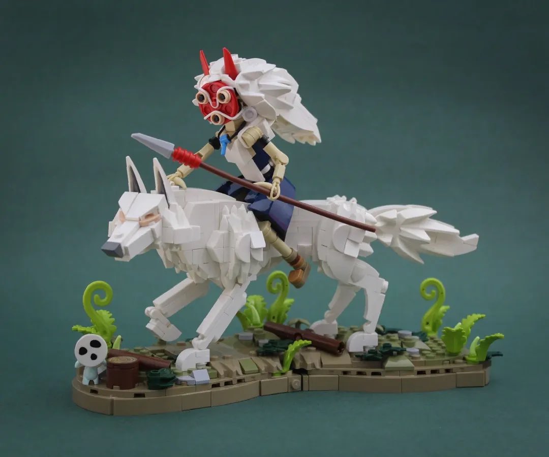 LEGOBrickBros's tweet image. Princess Mononoke - San!

MOC by @jayfa_mocs on IG.

#LEGO