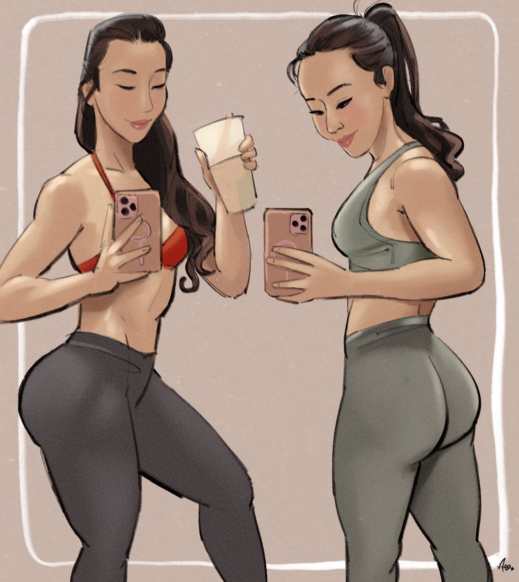 DrawMeowMeow1's tweet photo. Been a while since I posted here 👀
.
.
.
.
#nsfwart #eroticart #fitgirl #pinupart #undressed #nudeart #sexyart #pinup https://t.co/y8aiEbT0nX